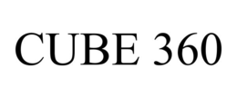 CUBE 360 trademark