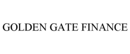 GOLDEN GATE FINANCE trademark
