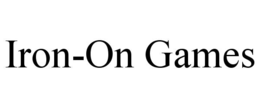 IRON-ON GAMES trademark