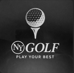 NY GOLF PLAY YOUR BEST trademark