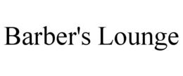 BARBER'S LOUNGE trademark