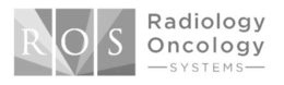 R O S RADIOLOGY ONCOLOGY SYSTEMS trademark