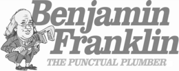 BENJAMIN FRANKLIN THE PUNCTUAL PLUMBER trademark