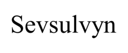 SEVSULVYN trademark