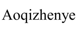 AOQIZHENYE trademark