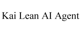 KAI LEAN AI AGENT trademark