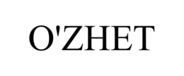 O'ZHET trademark
