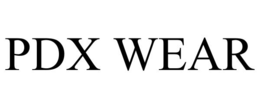 PDX WEAR trademark