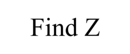 FIND Z trademark