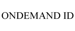 ONDEMAND ID trademark