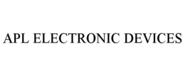 APL ELECTRONIC DEVICES trademark