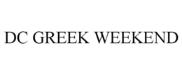 DC GREEK WEEKEND trademark