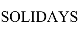 SOLIDAYS trademark