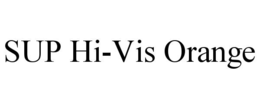SUP HI-VIS ORANGE trademark