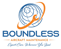BOUNDLESS AIRCRAFT MAINTENANCE EXPERT CARE. WHEREVER YOU LAND. trademark