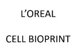 L'OREAL CELL BIOPRINT trademark