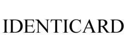 IDENTICARD trademark