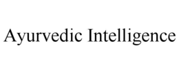 AYURVEDIC INTELLIGENCE trademark