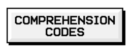 COMPREHENSION CODES trademark
