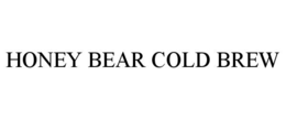 HONEY BEAR COLD BREW trademark