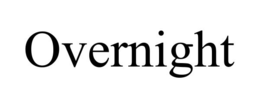 OVERNIGHT trademark