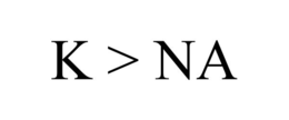 K > NA trademark