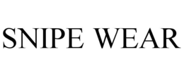 SNIPE WEAR trademark
