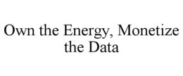 OWN THE ENERGY, MONETIZE THE DATA trademark