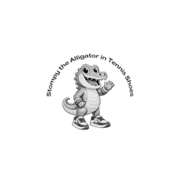 STOMPY THE ALLIGATOR IN TENNIS SHOES trademark