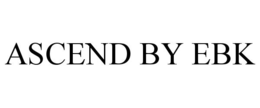 ASCEND BY EBK trademark