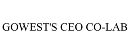 GOWEST'S CEO CO-LAB trademark