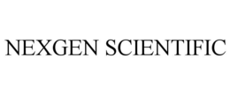 NEXGEN SCIENTIFIC trademark