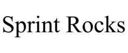 SPRINT ROCKS trademark