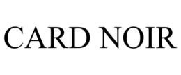 CARD NOIR trademark