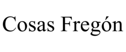COSAS FREGÓN trademark