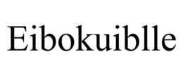 EIBOKUIBLLE trademark