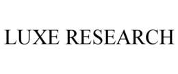 LUXE RESEARCH trademark