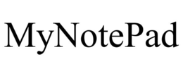 MYNOTEPAD trademark