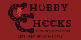 CHUBBY CHEEKS BRAND OF GOURMET FOODS LETS "MEAT UP" AT THE GRILL trademark