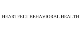 HEARTFELT BEHAVIORAL HEALTH trademark
