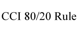 CCI 80/20 RULE trademark