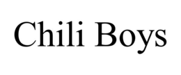 CHILI BOYS trademark