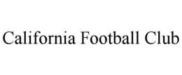 CALIFORNIA FOOTBALL CLUB trademark