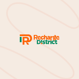 RD RECHARGE D!STRICT trademark