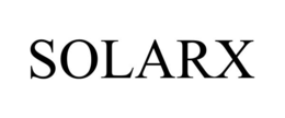 SOLARX trademark