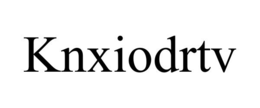 KNXIODRTV trademark