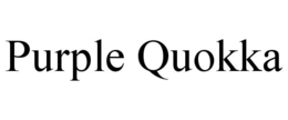 PURPLE QUOKKA trademark
