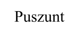 PUSZUNT trademark