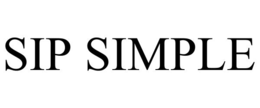 SIP SIMPLE trademark