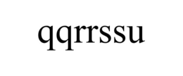 QQRRSSU trademark